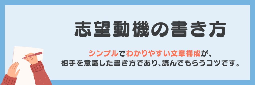 志望動機の書き方