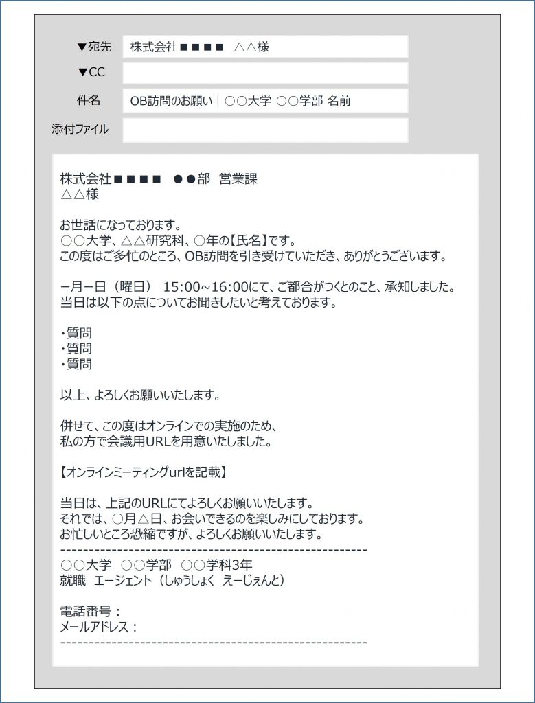 OGOB訪問_依頼メール文面