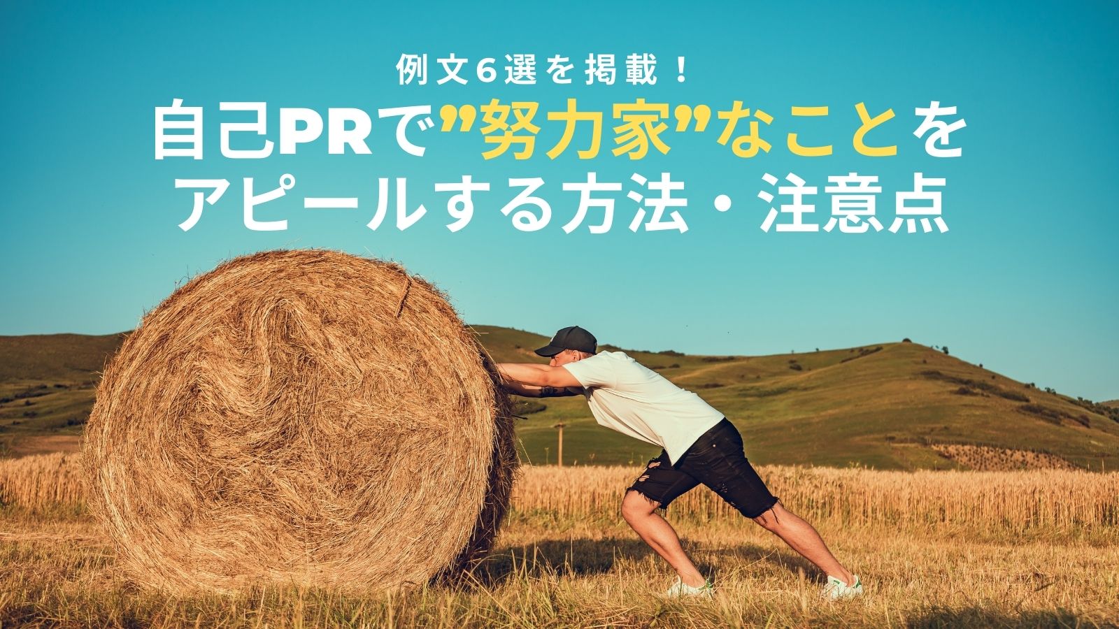 自己prで 努力家 なことをアピールする方法 注意点 例文6選を掲載 就職エージェントneo