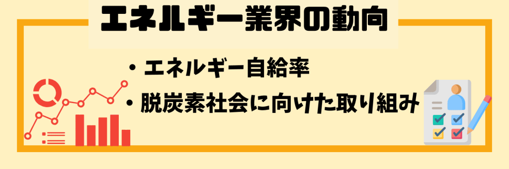 エネルギー業界＿動向