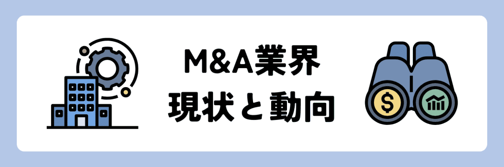 M&A　現状　動向