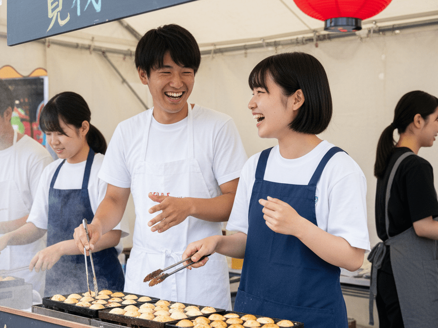 協調性が伝わる写真の説明文例